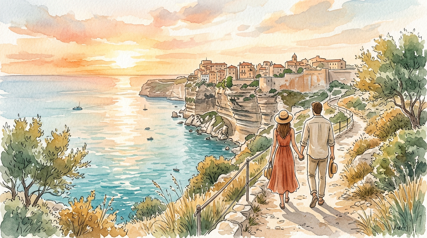Août à Bonifacio : Nos Adresses Secrètes pour un Séjour Romantique et Détente en Couple