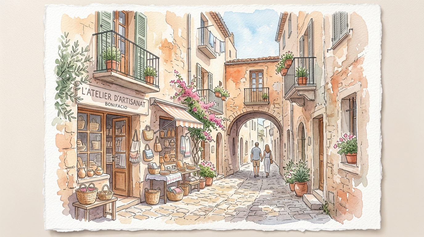 L'Âme Corse à Portée de Main : Dénicher des Trésors Artisanaux à Bonifacio