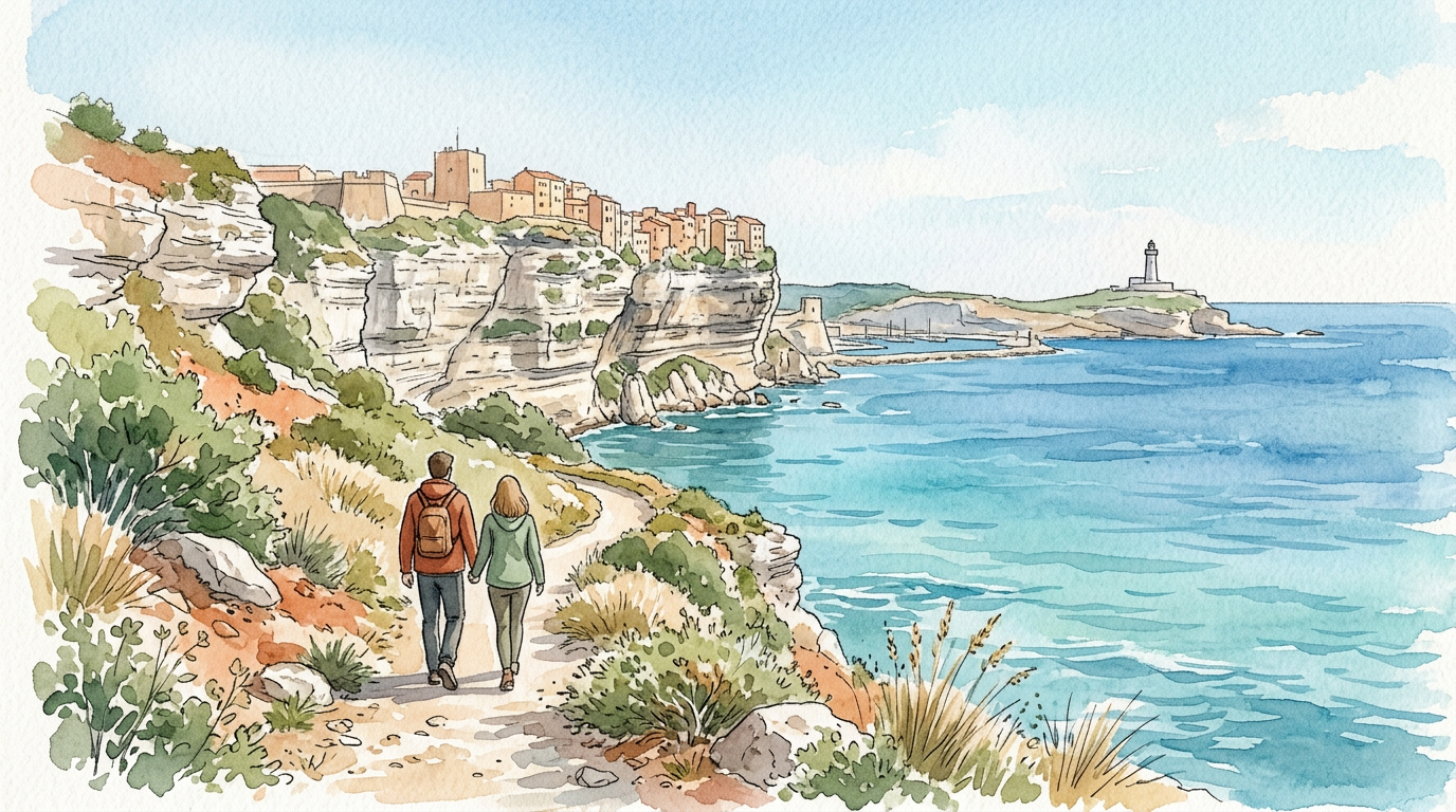 Bonifacio Hors-Saison : L'Échappée Belle le long des Falaises Millénaires (Itinéraire Facile)