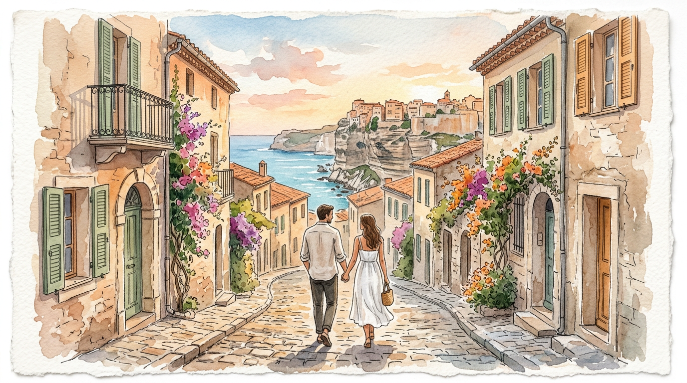 Bonifacio : Voyage au cœur de l'Histoire pour un week-end romantique