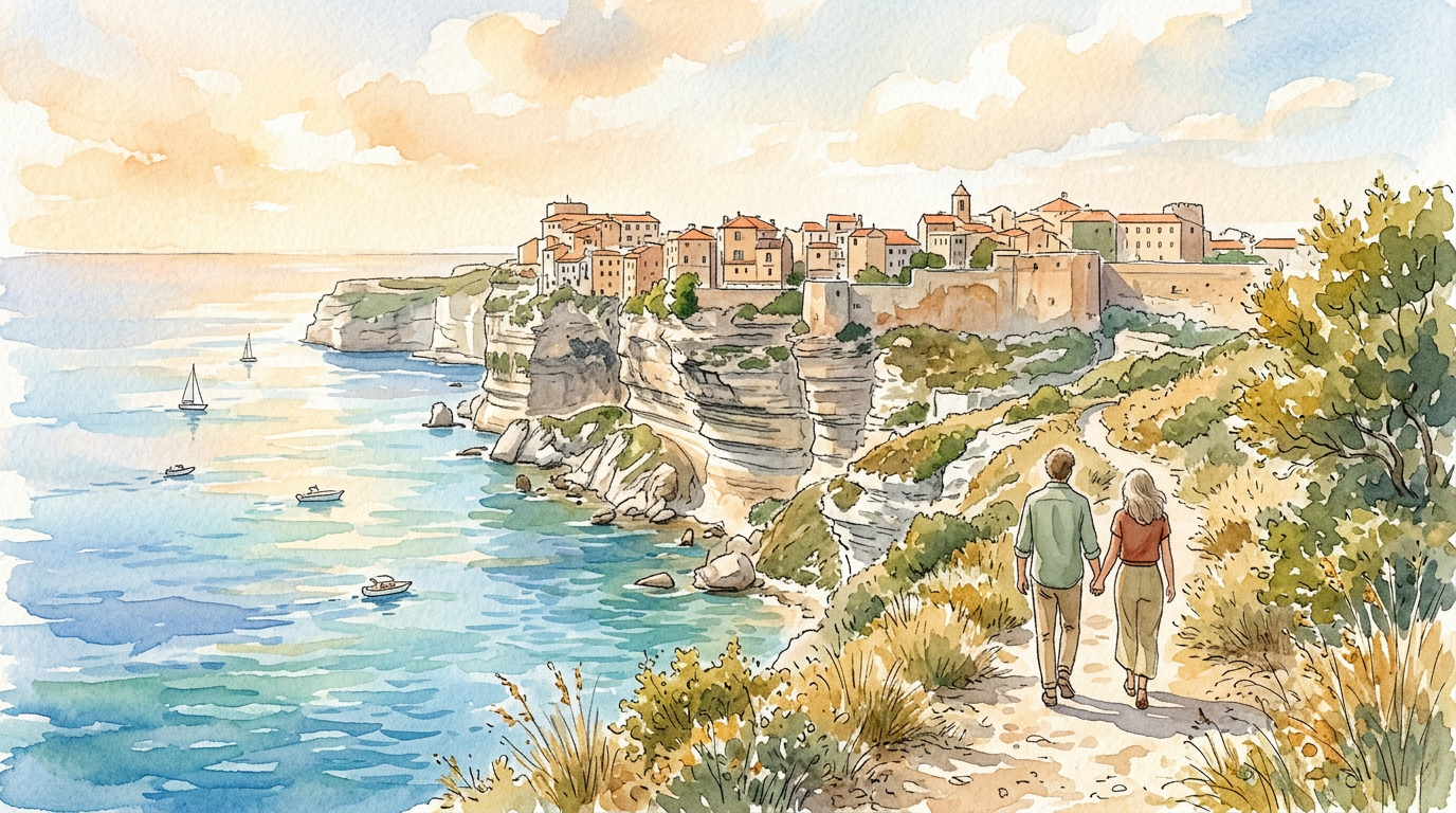 La Corse du Sud en automne : pourquoi choisir Bonifacio pour une escapade romantique ?