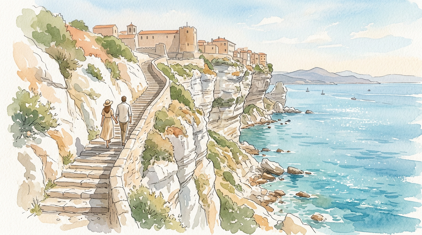 Les Escaliers du Roi d'Aragon à Bonifacio : Plongée dans un Patrimoine Légendaire et Authentique