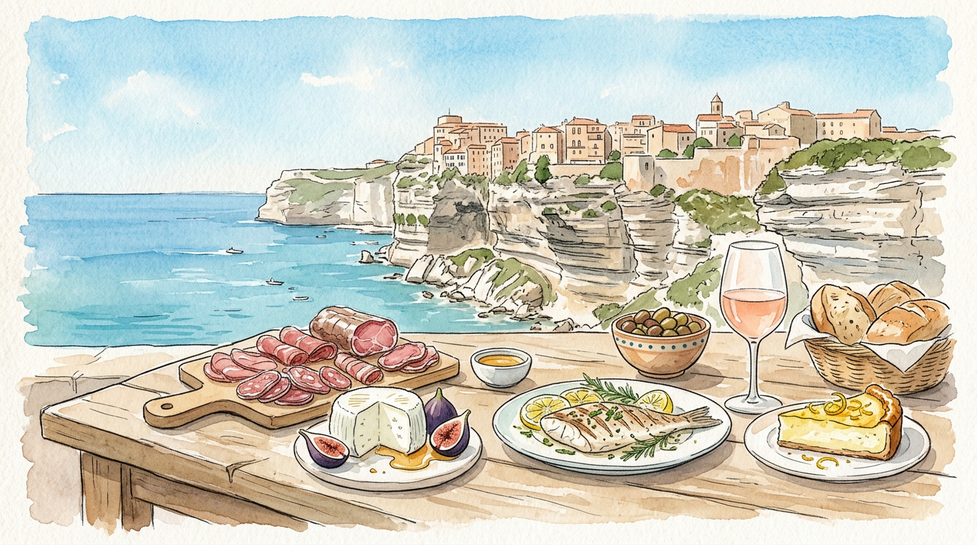Gastronomie Corse d'Été à Bonifacio : Un Festin pour les Sens à Casa Andrea