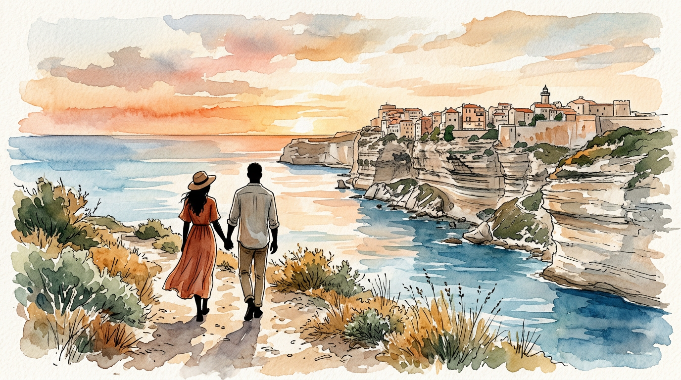 Itinéraire Romantique en Corse du Sud : Une Journée Inoubliable à Bonifacio