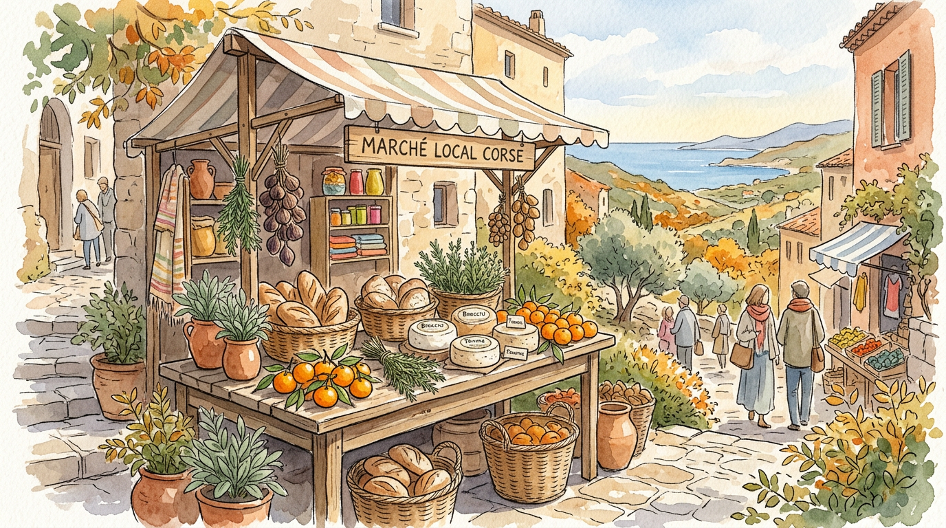 Les Marchés Locaux d’Automne : Fraîcheur et Authenticité à Bonifacio et Alentours