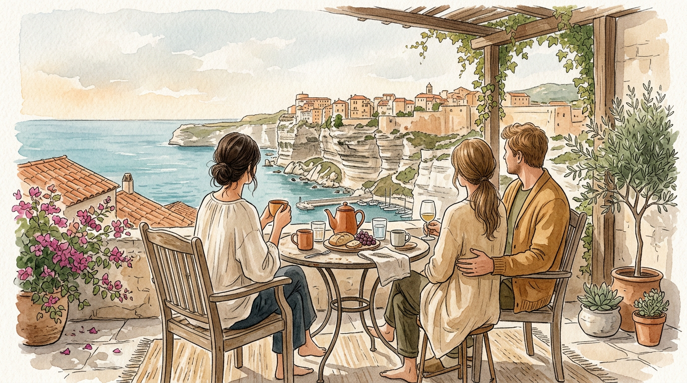 Octobre à Bonifacio : L'Éloge du Séjour Doux et Authentique à Casa Andrea
