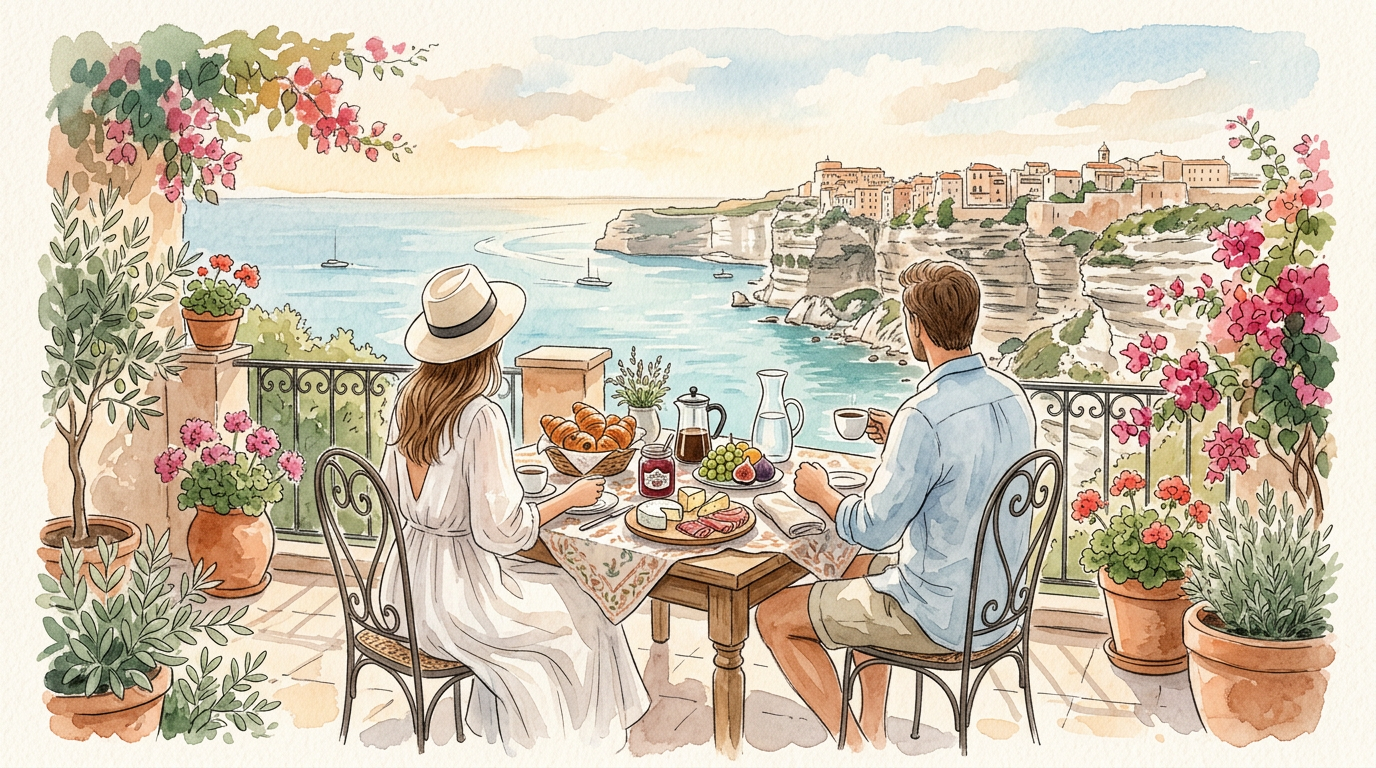 Petit-déjeuner Corse à Bonifacio : Nos Adresses Coup de Cœur pour un Réveil Enchanté