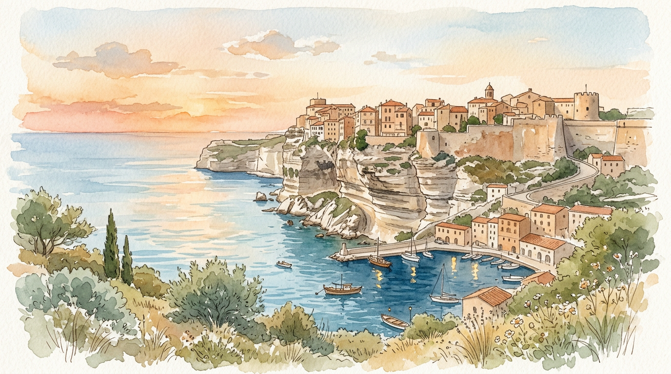 L’œil du photographe à Bonifacio en septembre : immortaliser la Corse du Sud au cœur de sa lumière