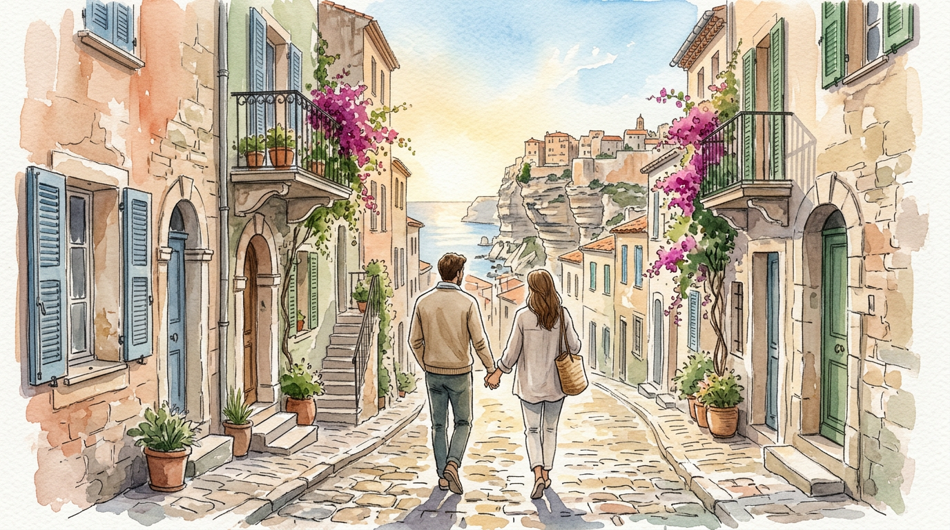 Préparer un Weekend en Amoureux à Bonifacio : Le Guide Essentiel